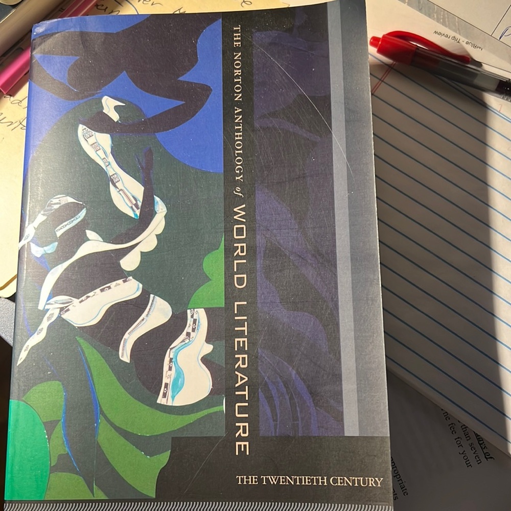 Norton Anthology of World Literature. Never been opened